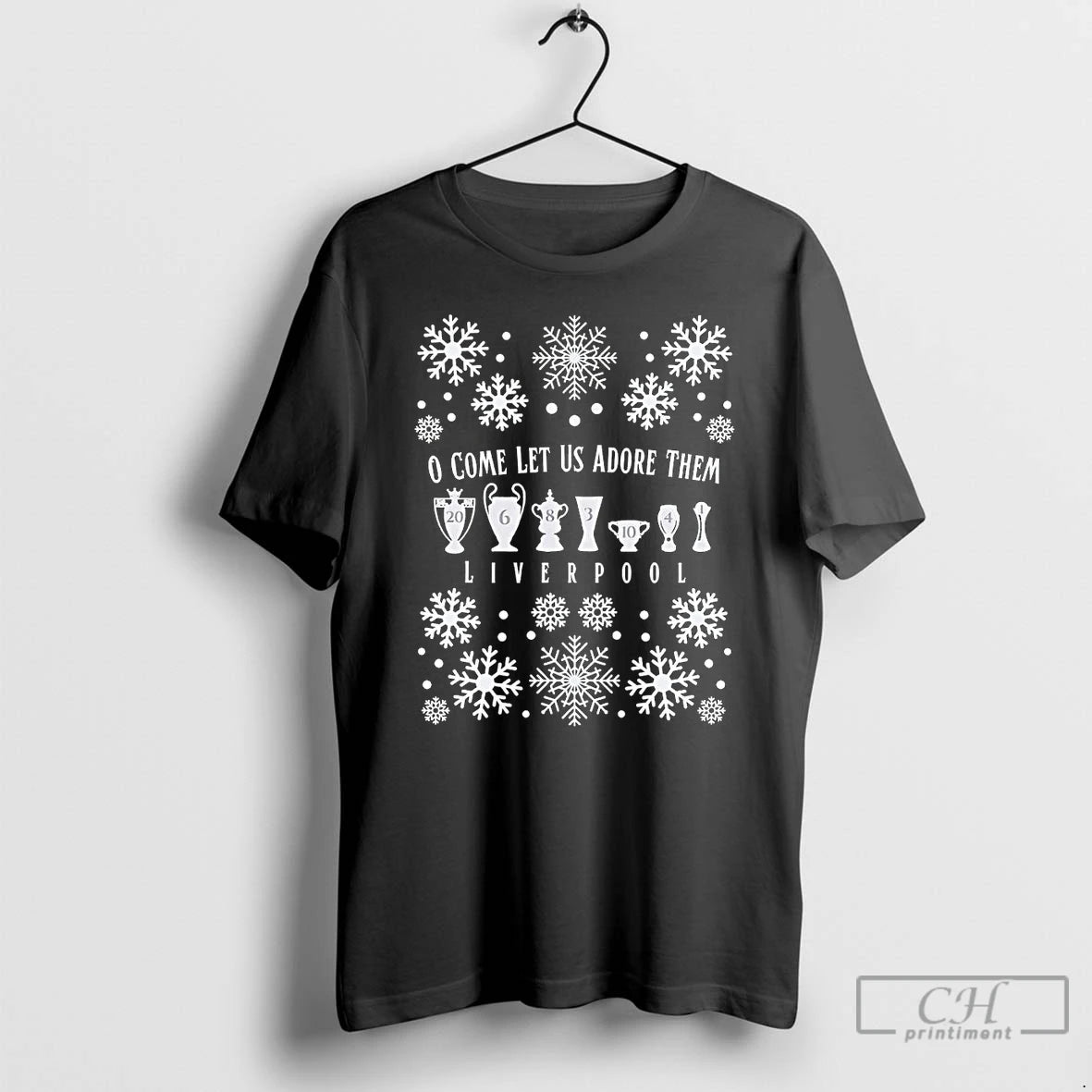Classic Liverpool Fc O Come Let Us Adore Them Christmas T-Shirts, Hoodie, Sweatshirt | PureTeeCo.com