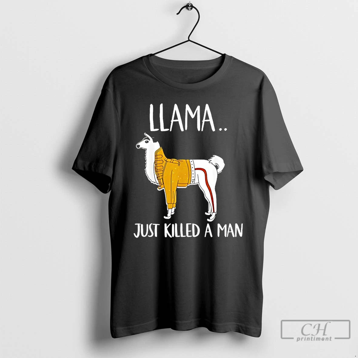 Classic Llama Just Killed A Man T-Shirts, Hoodie, Sweatshirt | PureTeeCo.com