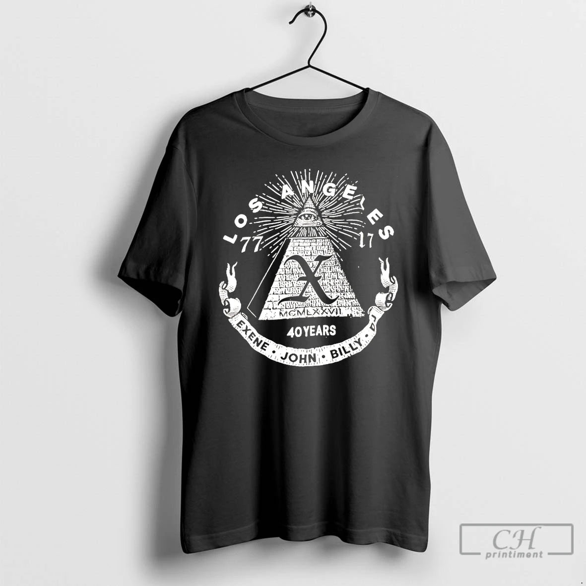 Classic Los 77 Angeles A 40 Years Exene John Billy T-Shirts, Hoodie, Sweatshirt | PureTeeCo.com