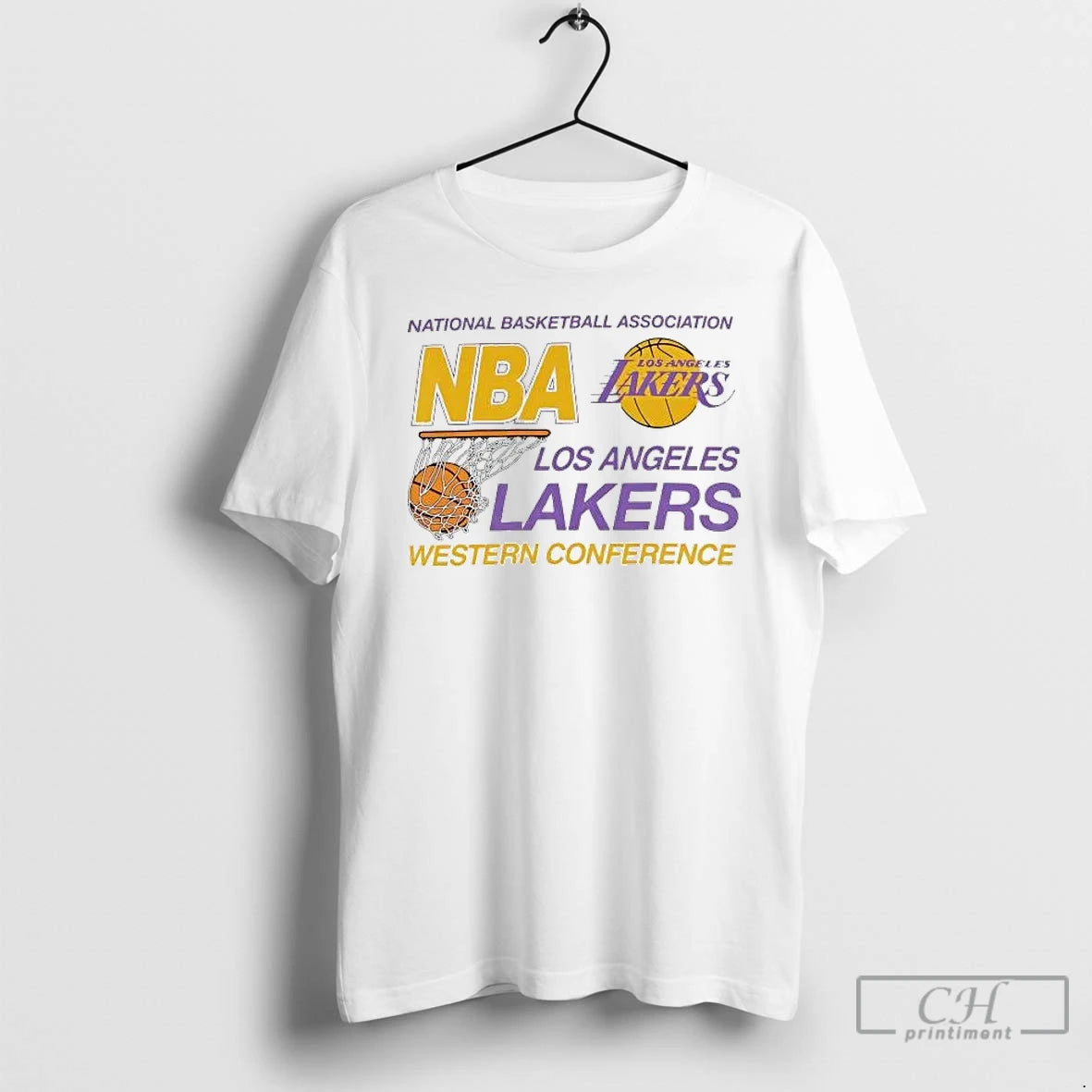 Classic Los Angeles Lakers Basketball Net Western Conference T-Shirts, Hoodie, Sweatshirt | PureTeeCo.com
