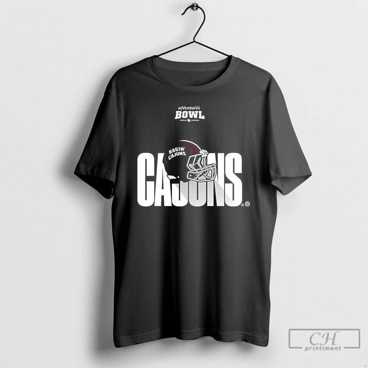 Classic Louisiana Ragin Cajuns 2025 68 Ventures Bowl Helmet T-Shirts, Hoodie, Sweatshirt | PureTeeCo.com