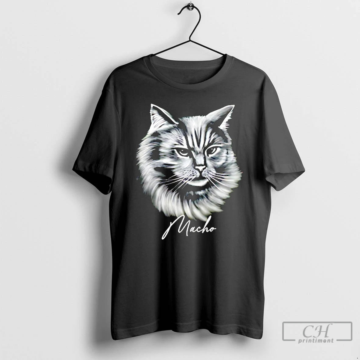 Classic Macho Solid Ass Cat T-Shirts, Hoodie, Sweatshirt | PureTeeCo.com