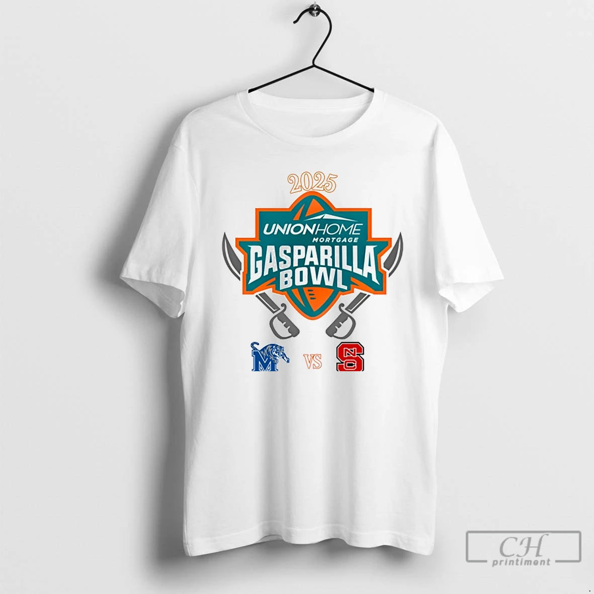Classic Memphis Tigers Vs Nc State Wolfpack 2025 Gasparilla Bowl T-Shirts, Hoodie, Sweatshirt | PureTeeCo.com