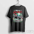 Classic Merry Christmas 1965 Plymouth Barracuda Classic Holiday Ride T-Shirts, Hoodie, Sweatshirt | PureTeeCo.com