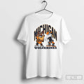 Classic Michigan Wolverines Basketball Rose Bowl Tasmanian Devil And Bugs Bunny T-Shirts, Hoodie, Sweatshirt | PureTeeCo.com