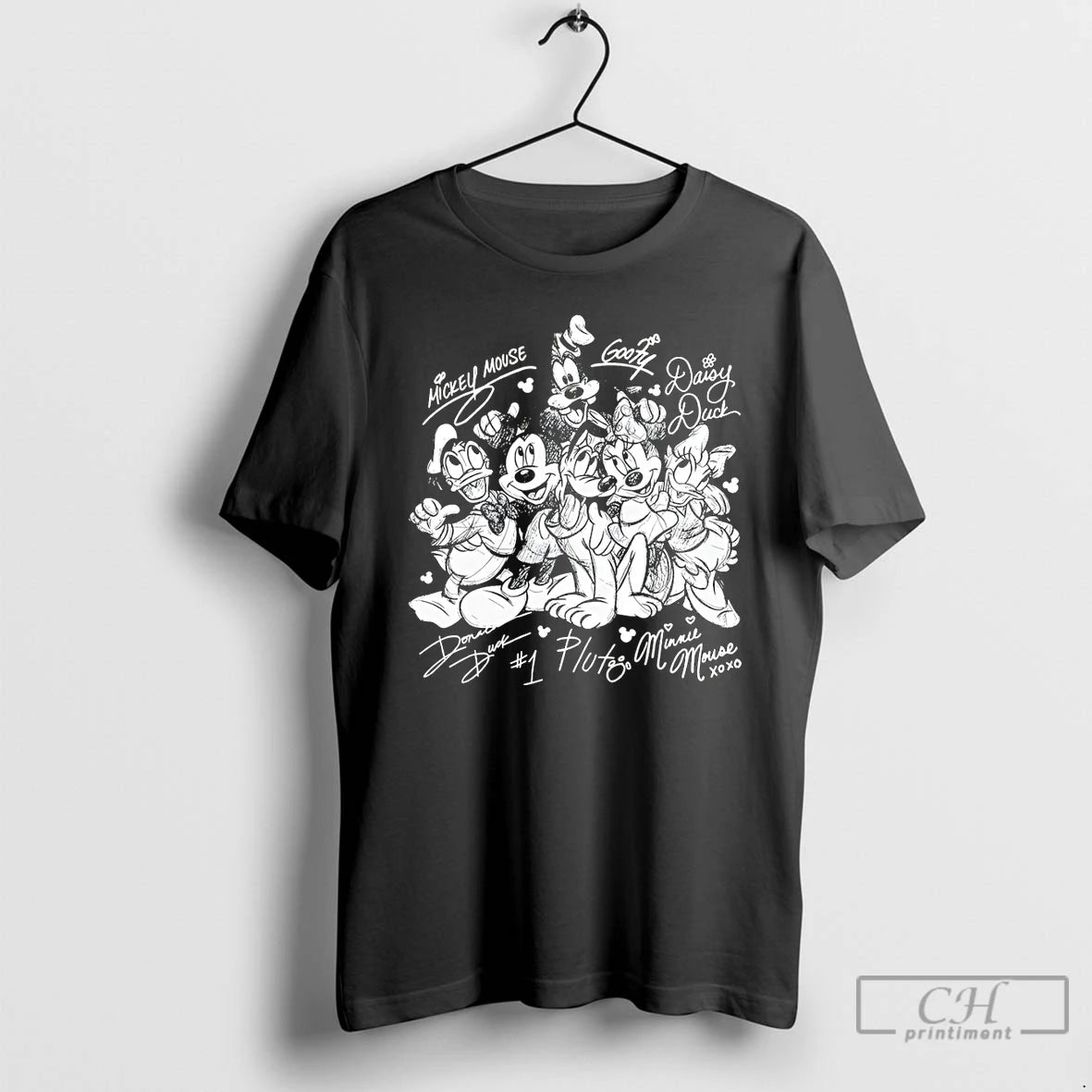 Classic Mickey And Friends Disneyland Friend Trip 2026 Sketch