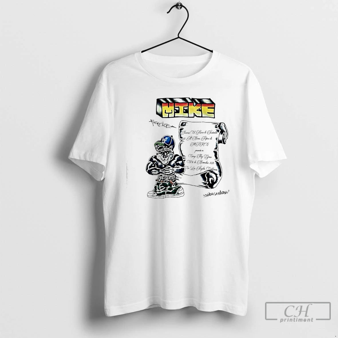 Classic Mike Fuck Ice La Doggers Mascot T-Shirts, Hoodie, Sweatshirt | PureTeeCo.com