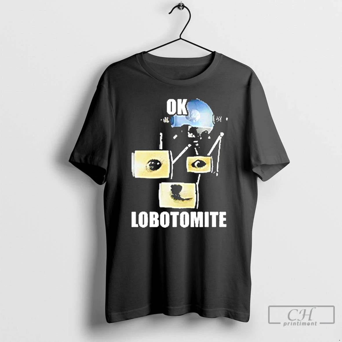 Classic Mr Handy From Fallout New Vegas Ok Lobotomite Eyes And Nose Dog T Shirts Hoodie, Sweatshirt | PureTeeCo.com