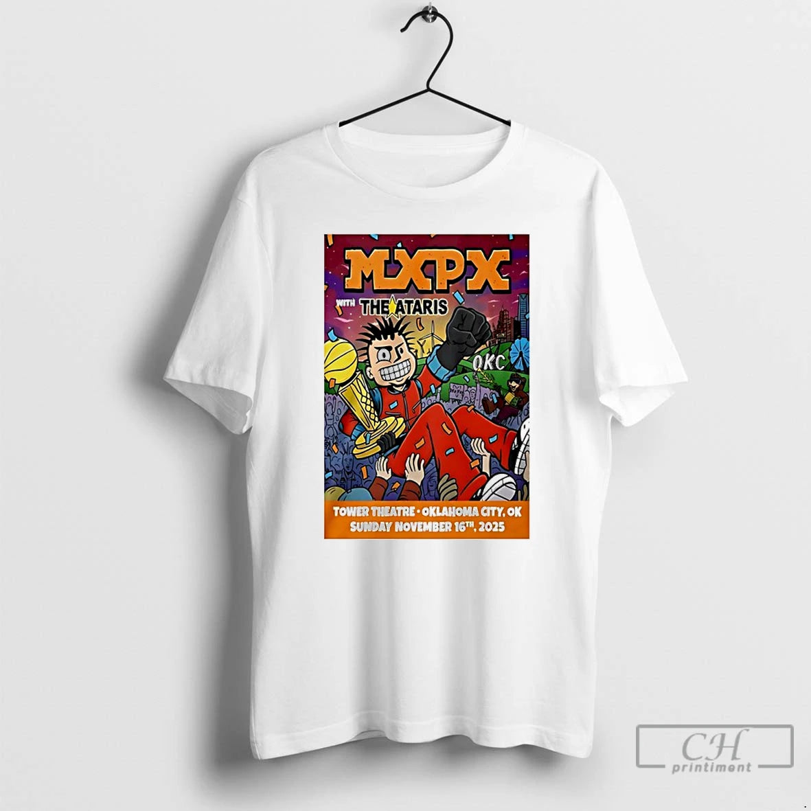 Classic Mxpx Oklahoma City Ok November 16 2025 T-Shirts, Hoodie, Sweatshirt | PureTeeCo.com