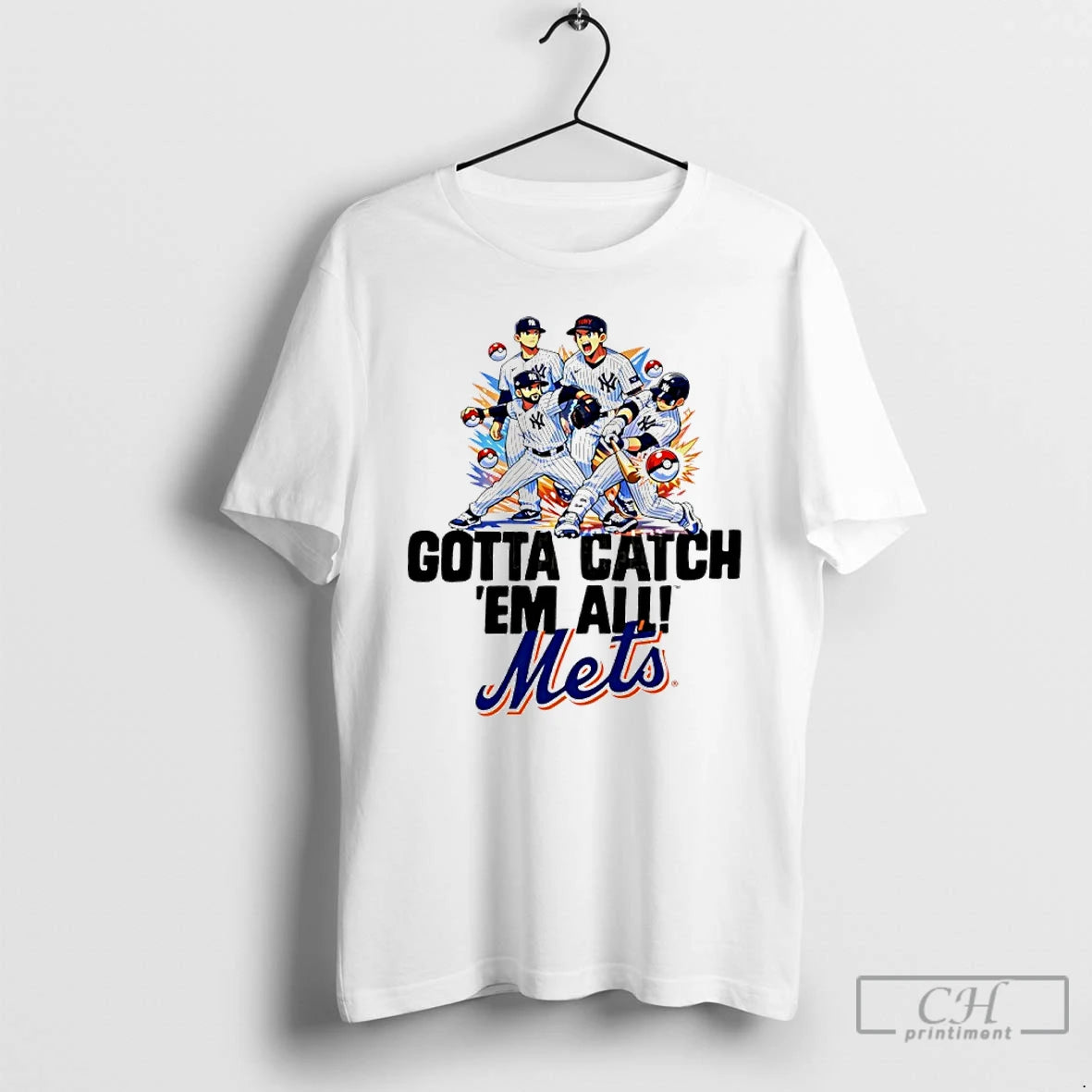Classic Ny Yankees Gotta Catch Em All Mets T-Shirts, Hoodie, Sweatshirt | PureTeeCo.com