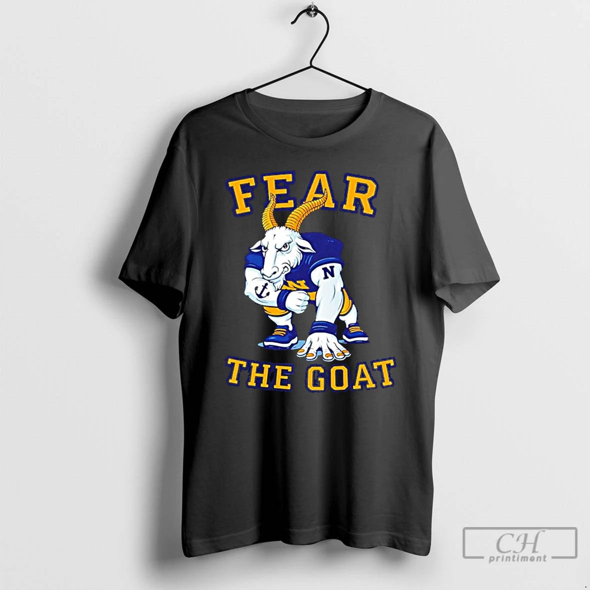 Classic Navy Midshipmen Navy Fear The Goat T-Shirts, Hoodie, Sweatshirt | PureTeeCo.com