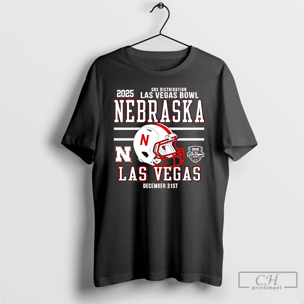 Classic Nebraska Cornhuskers 2025 Las Vegas Bowl Bound Helmet T-Shirts, Hoodie, Sweatshirt | PureTeeCo.com