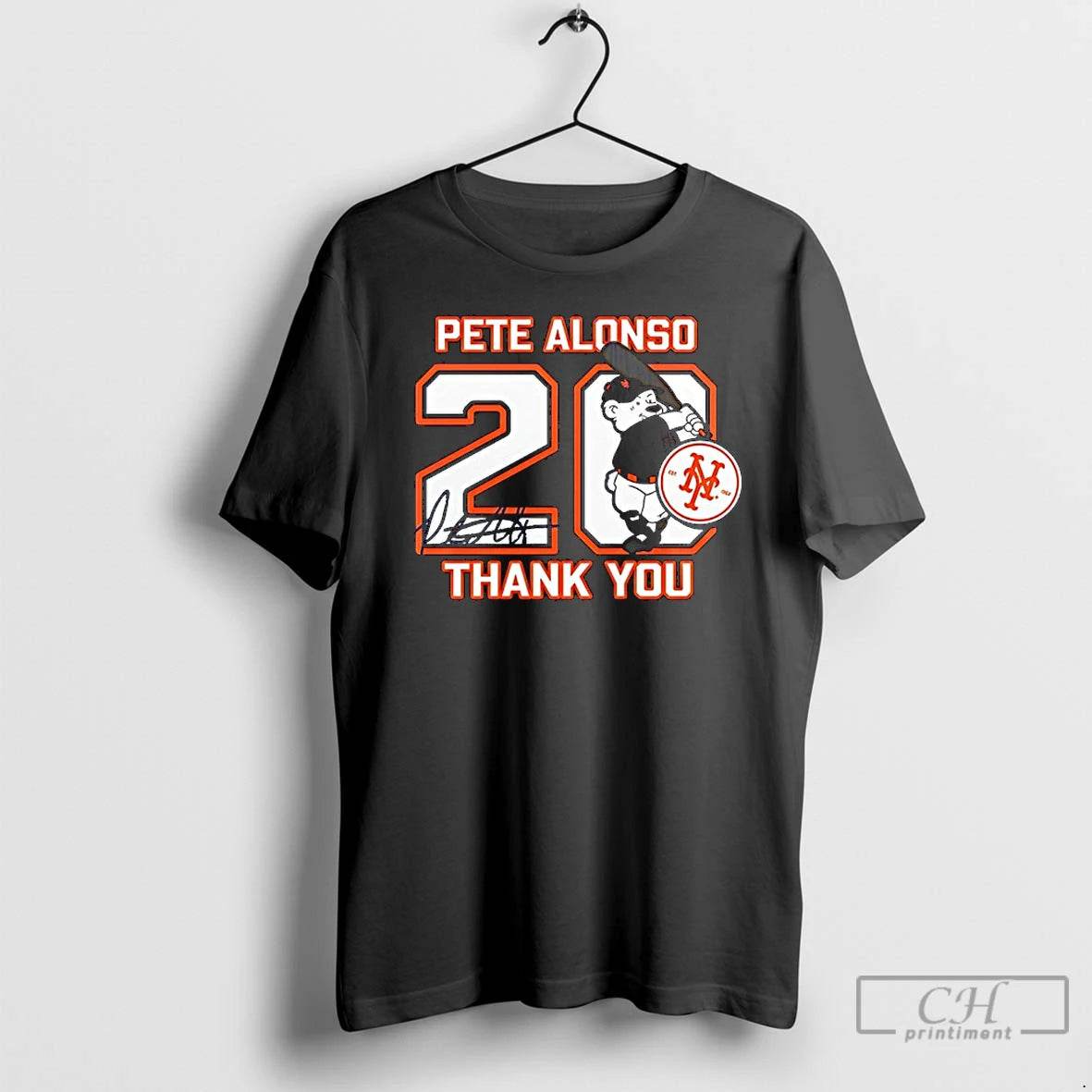 Classic New York Mets Thank You Pete Alonso Signature T-Shirts, Hoodie, Sweatshirt | PureTeeCo.com