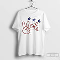 Classic Nicolle Wallace Peace Vote T-Shirts, Hoodie, Sweatshirt | PureTeeCo.com