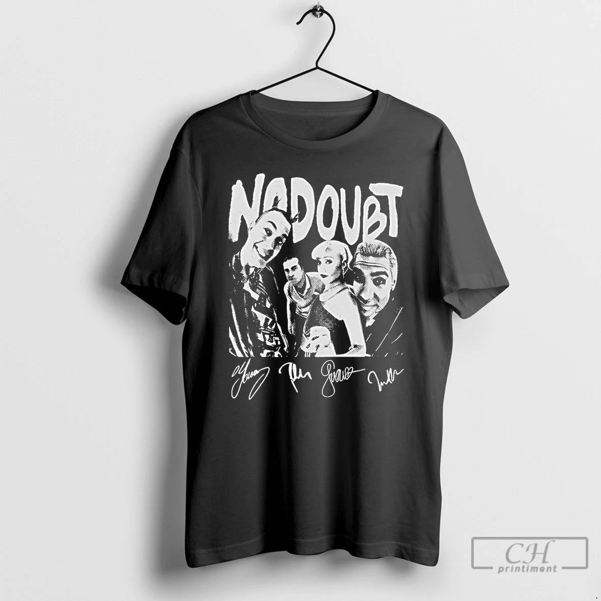 Classic No Doubt Band Music Signatures Vintage