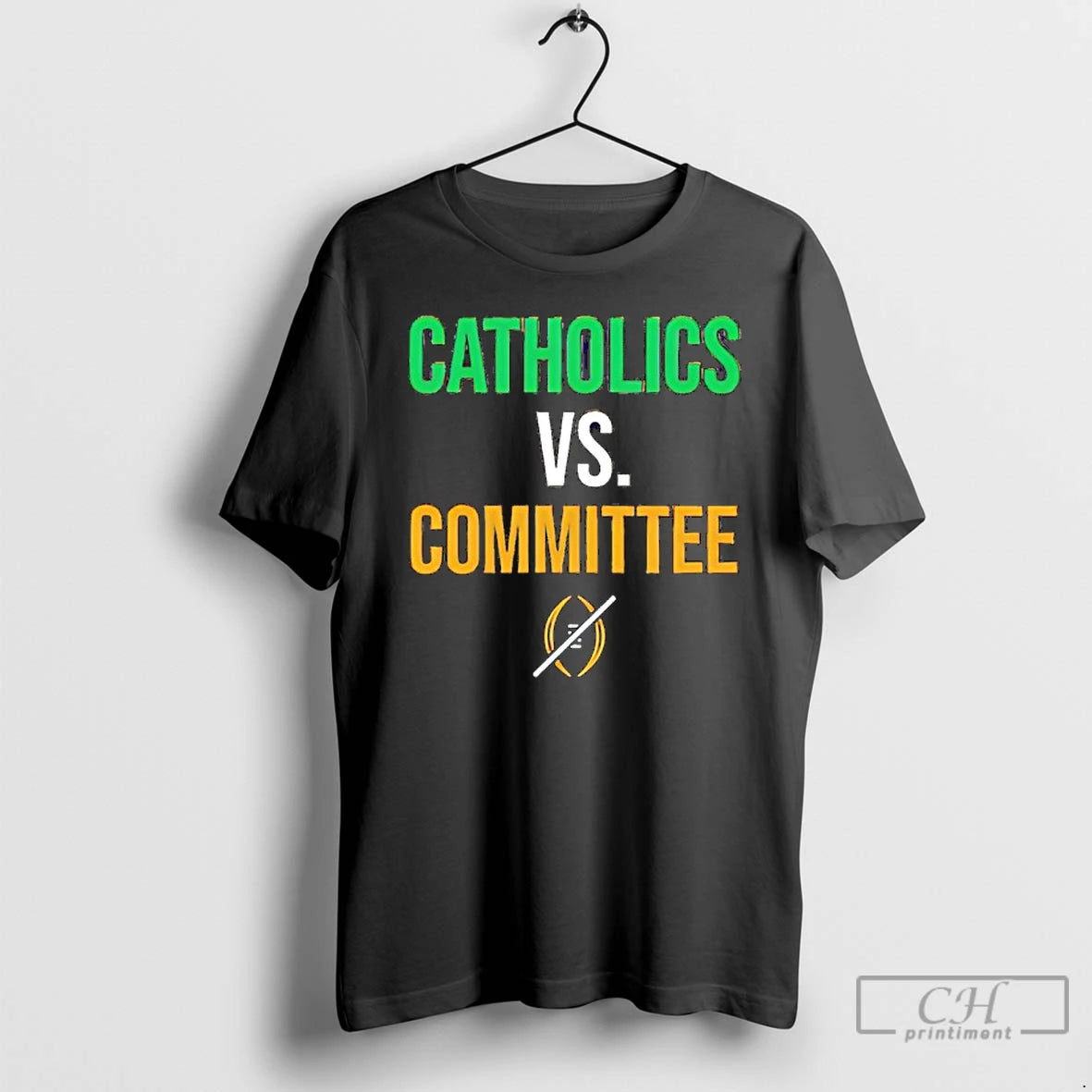 Classic Notre Dame Football Catholics Vs Committee T-Shirts, Hoodie, Sweatshirt | PureTeeCo.com