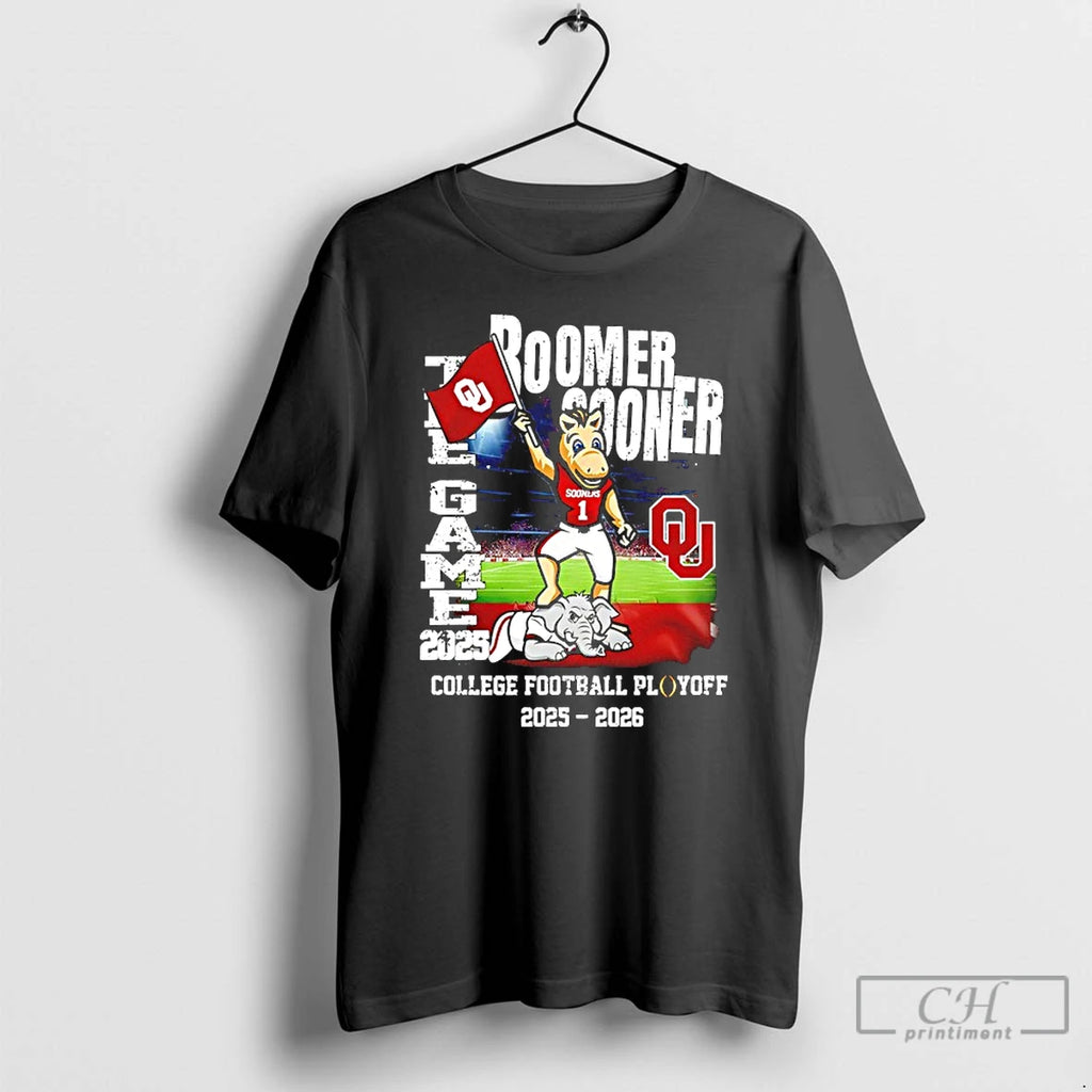 Classic Oklahoma Sooners Boomer Sooner The Game 2025 26 Cfp Beat Alabama T Shirts Sweater Hoodie, Sweatshirt | PureTeeCo.com