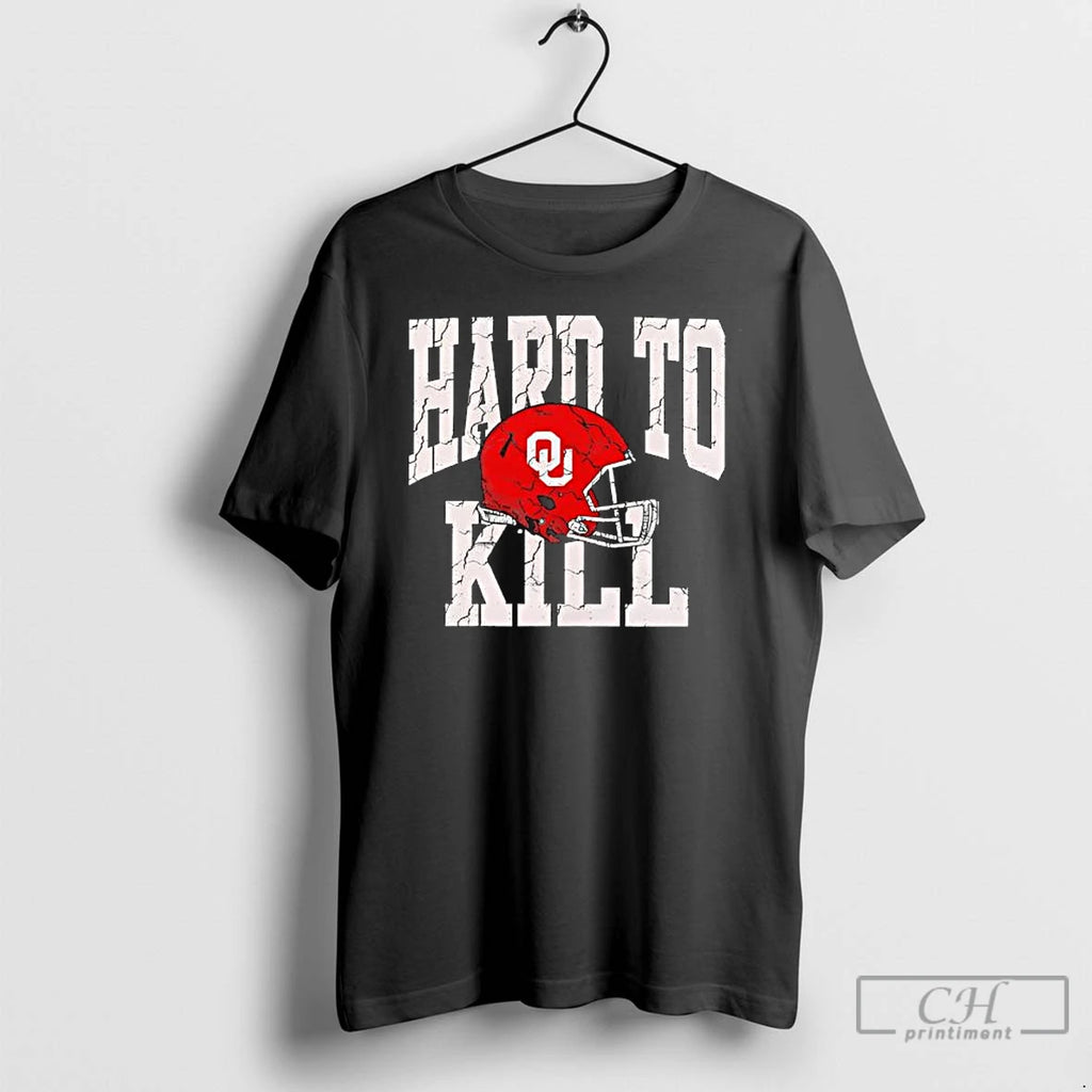 Classic Oklahoma Sooners Football Team Hard To Kill Helmet T-Shirts, Hoodie, Sweatshirt | PureTeeCo.com