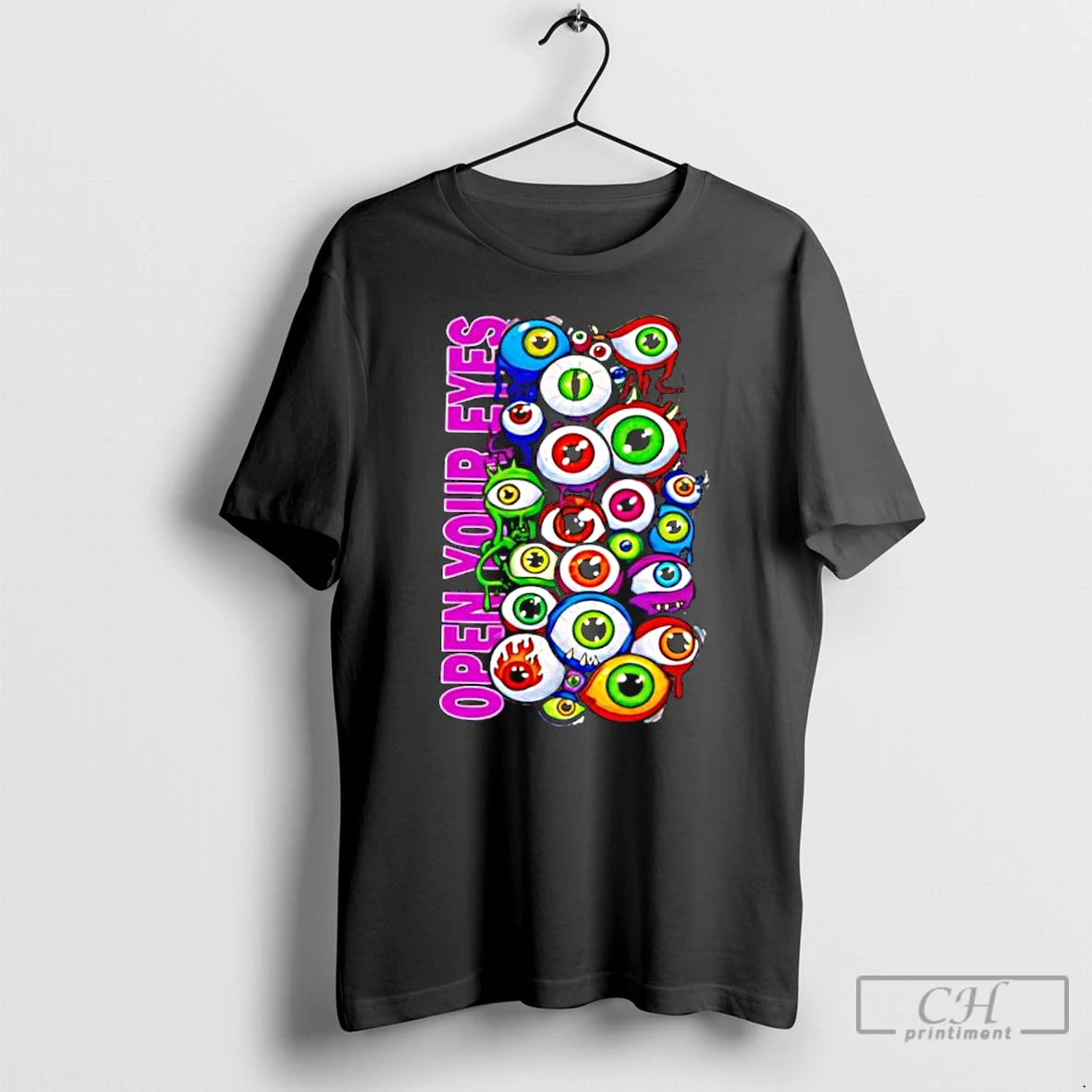 Classic Open Your Eyes Art T-Shirts, Hoodie, Sweatshirt | PureTeeCo.com