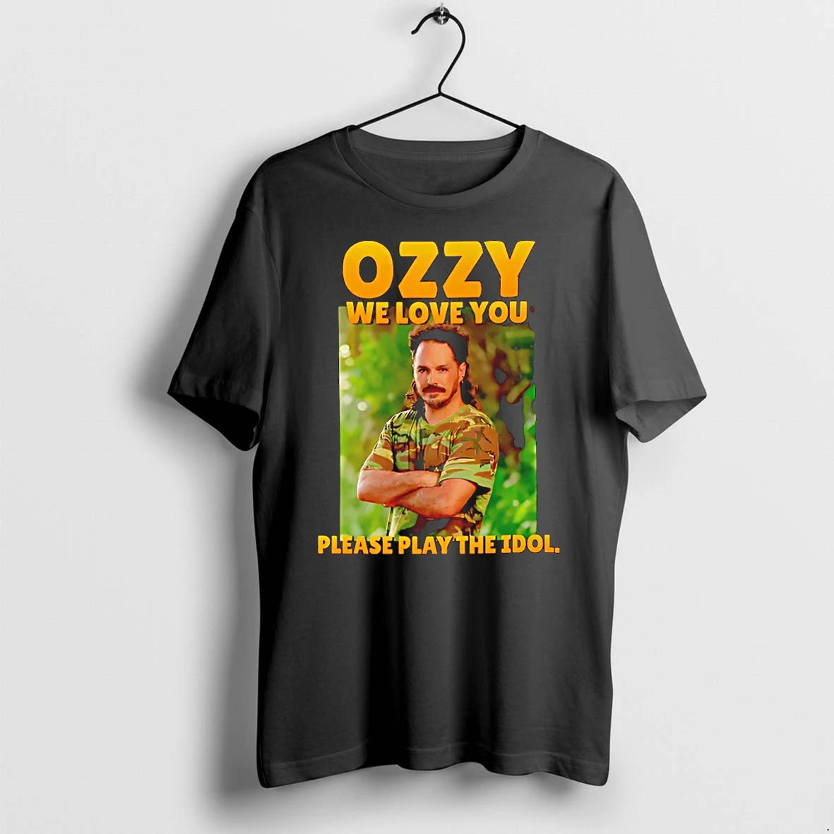 Classic Ozzy Lusth We Love You Please Play The Idol Survivor Shirts Sweater