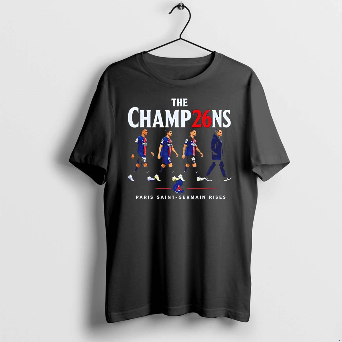 Classic Paris Saint Germain Rises Champions 2026 Abbey Road Shirts Sweater