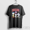Classic Peanuts Chracters Flag With Chicago Cubs Royal T-Shirts, Hoodie, Sweatshirt | PureTeeCo.com