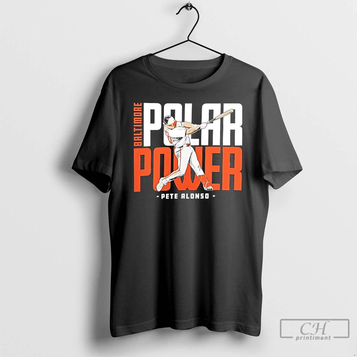 Classic Pete Alonso Polar Power Baltimore Orioles Baseball Player Swing T-Shirts, Hoodie, Sweatshirt | PureTeeCo.com
