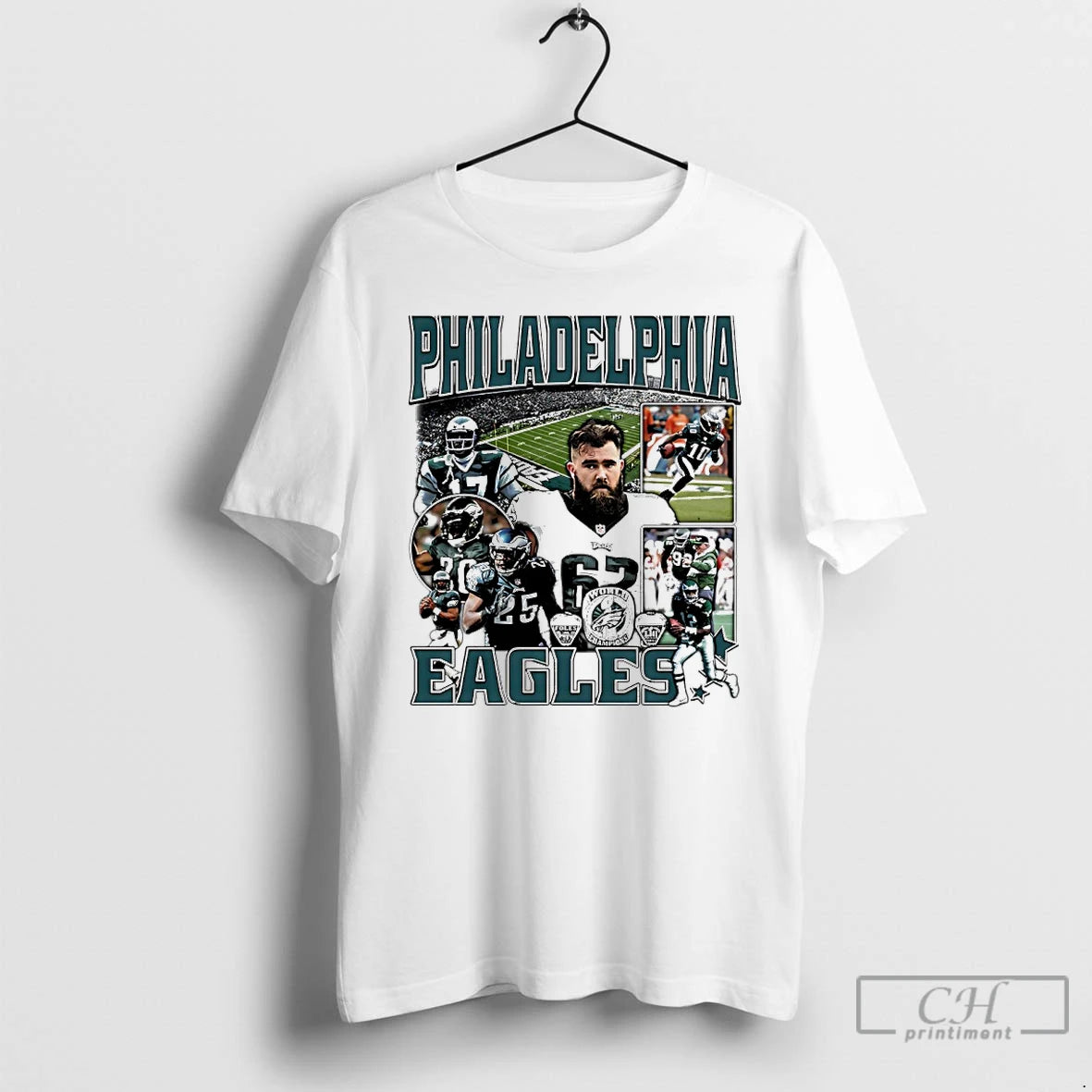 Classic Philadelphia Eagles Football 90s Bootleg Vintage