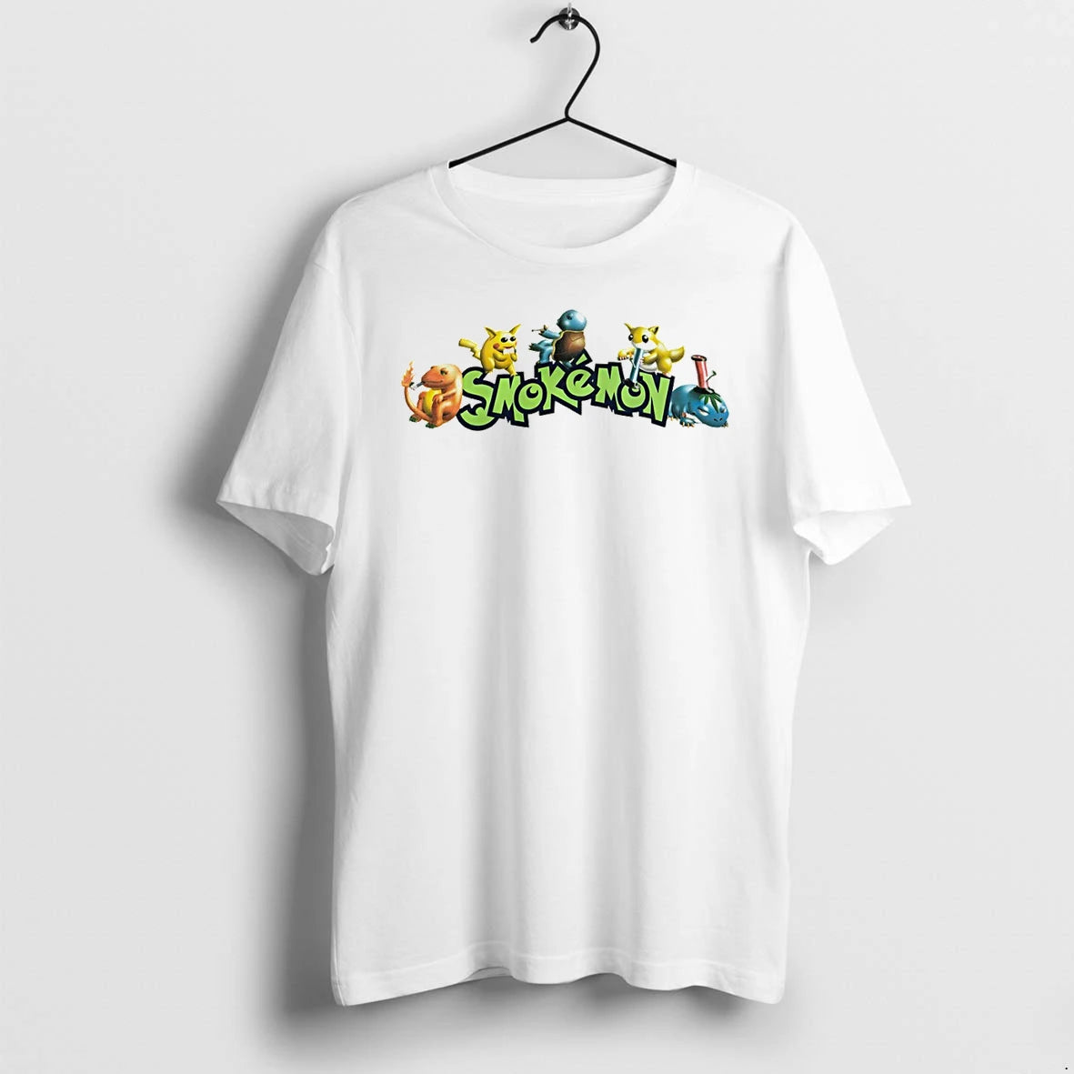 Classic Pikachu Squirtle Charmander Bulbasaur Smokemon Pokemon Parody Shirts Sweater