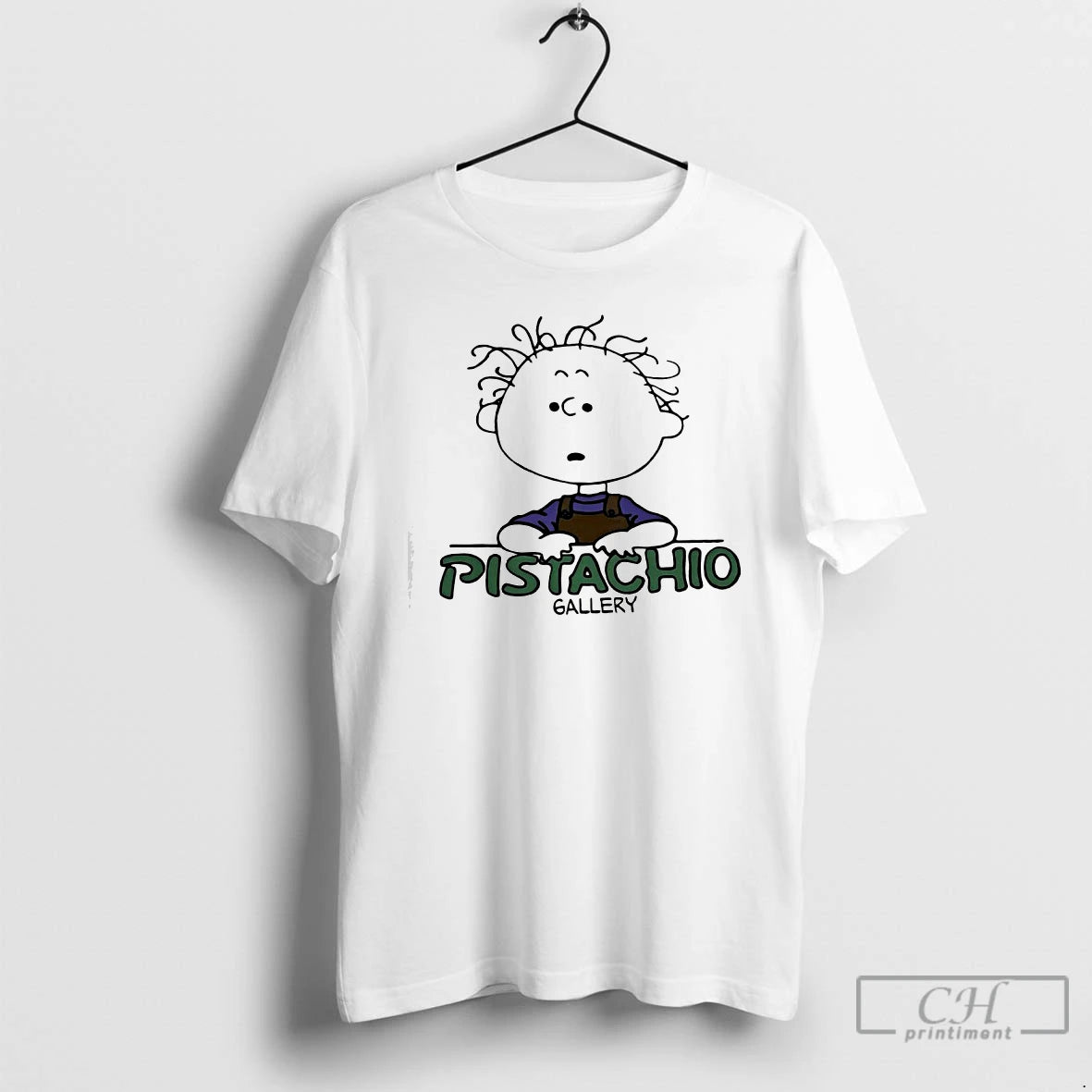 Classic Pistachio Gallery Drama T Peanuts Character T-Shirts, Hoodie, Sweatshirt | PureTeeCo.com