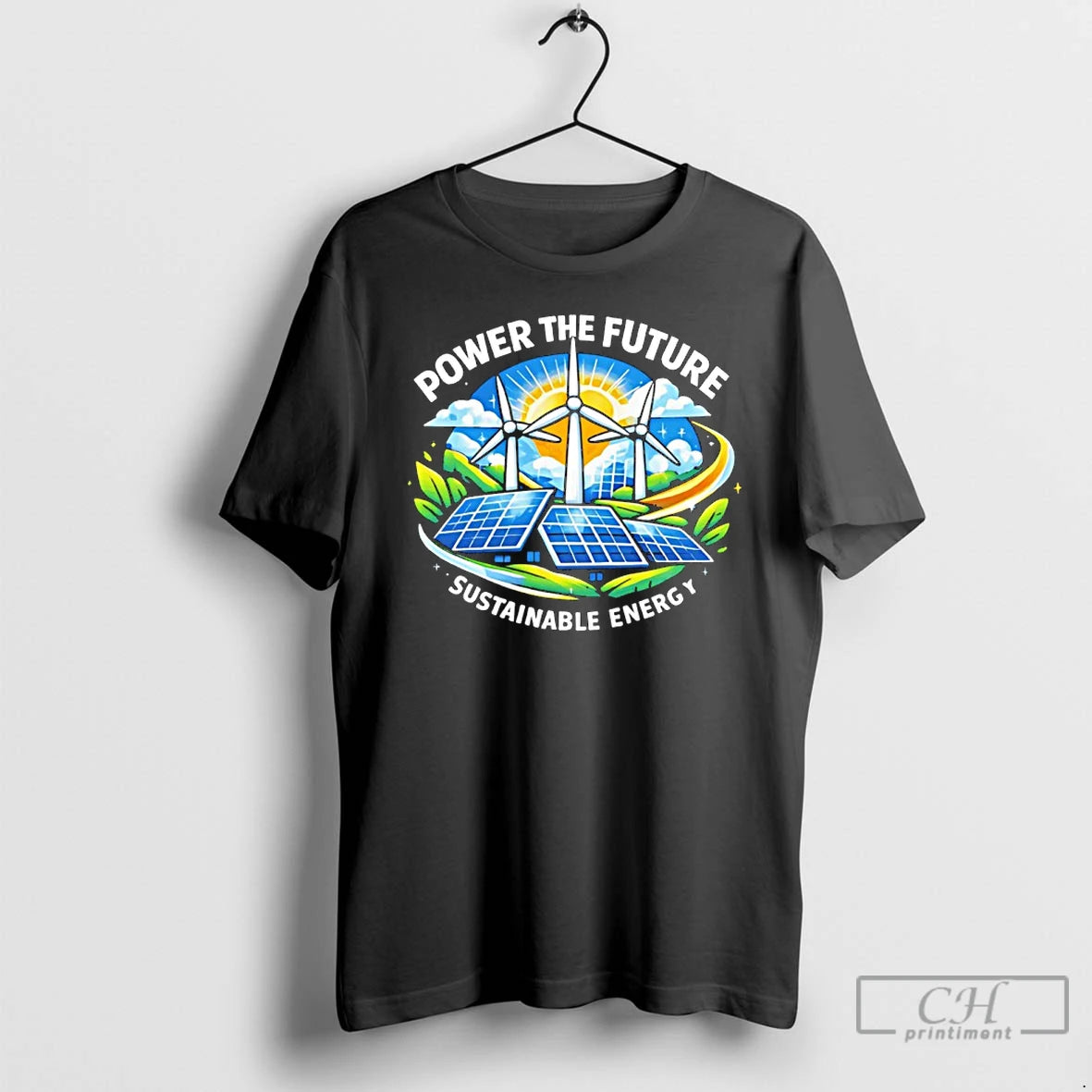 Classic Power The Future Sustainable Energy T-Shirts, Hoodie, Sweatshirt | PureTeeCo.com