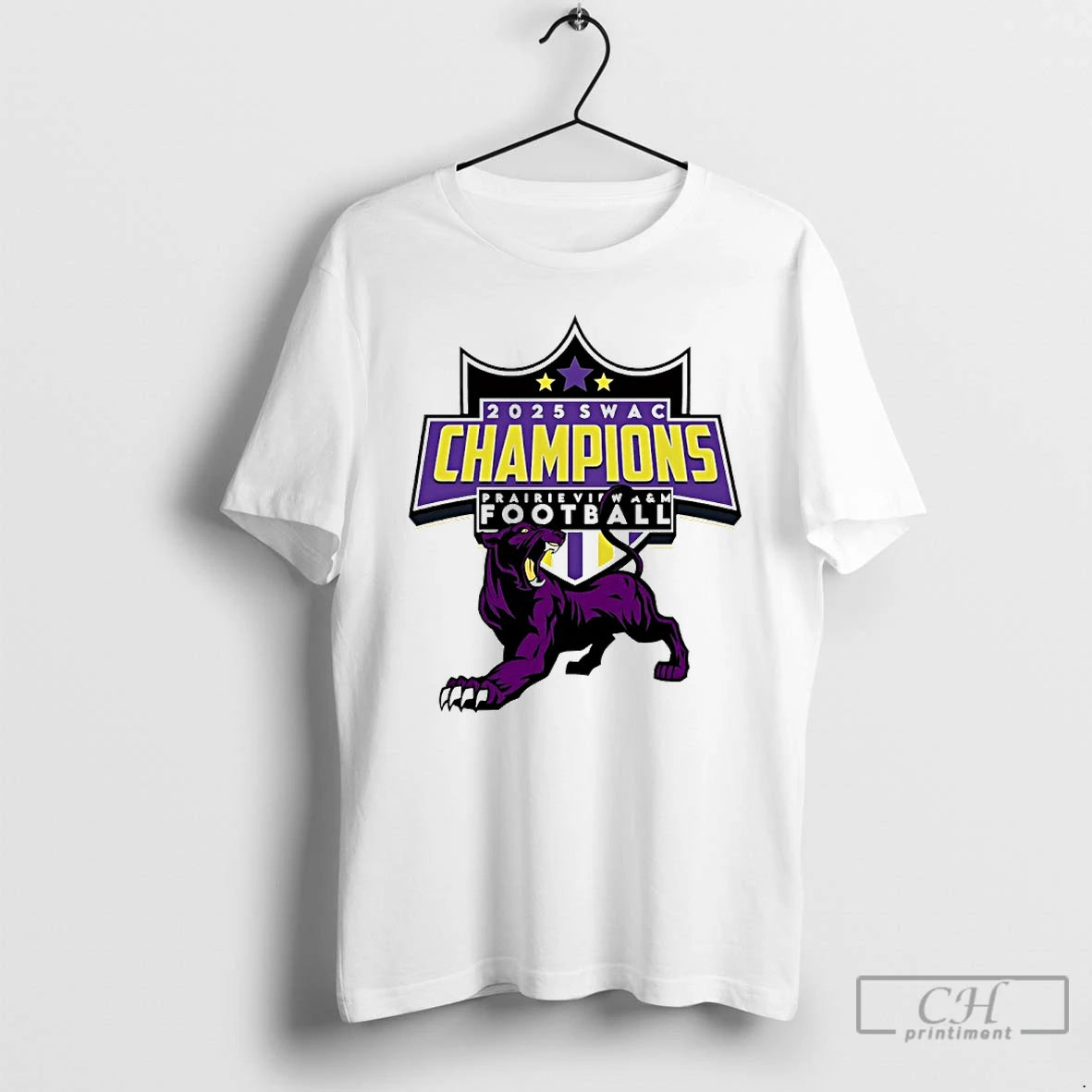 Classic Prairie View Am Football 2025 Swac Champions T-Shirts, Hoodie, Sweatshirt | PureTeeCo.com