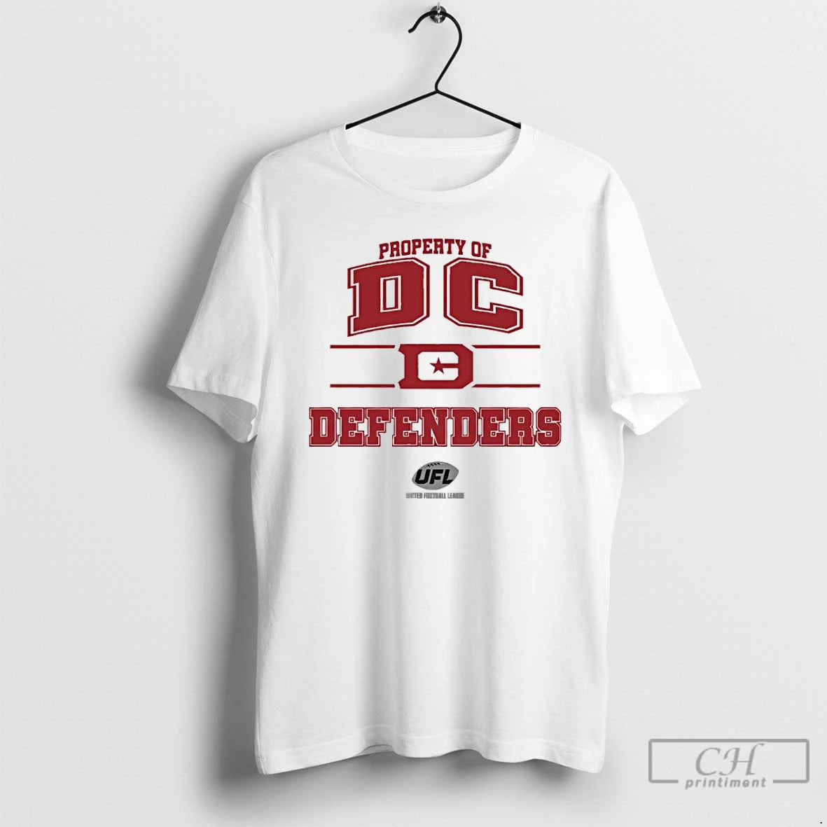 Classic Property Of Dc Defenders 2025 Ufl T-Shirts, Hoodie, Sweatshirt | PureTeeCo.com
