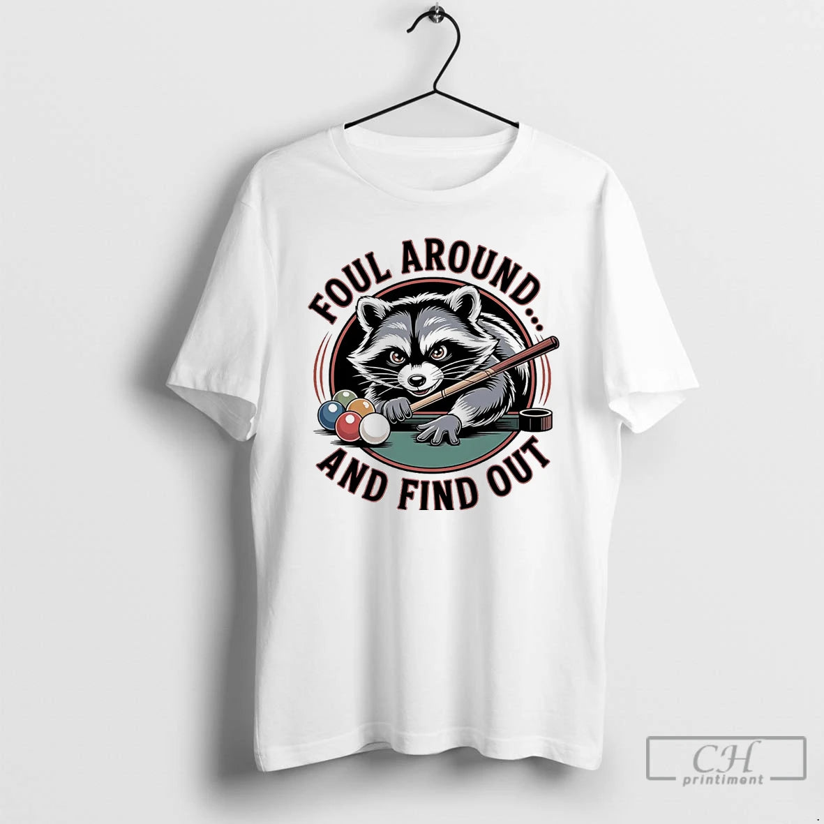 Classic Raccoon Foul Around And Find Out T-Shirts, Hoodie, Sweatshirt | PureTeeCo.com