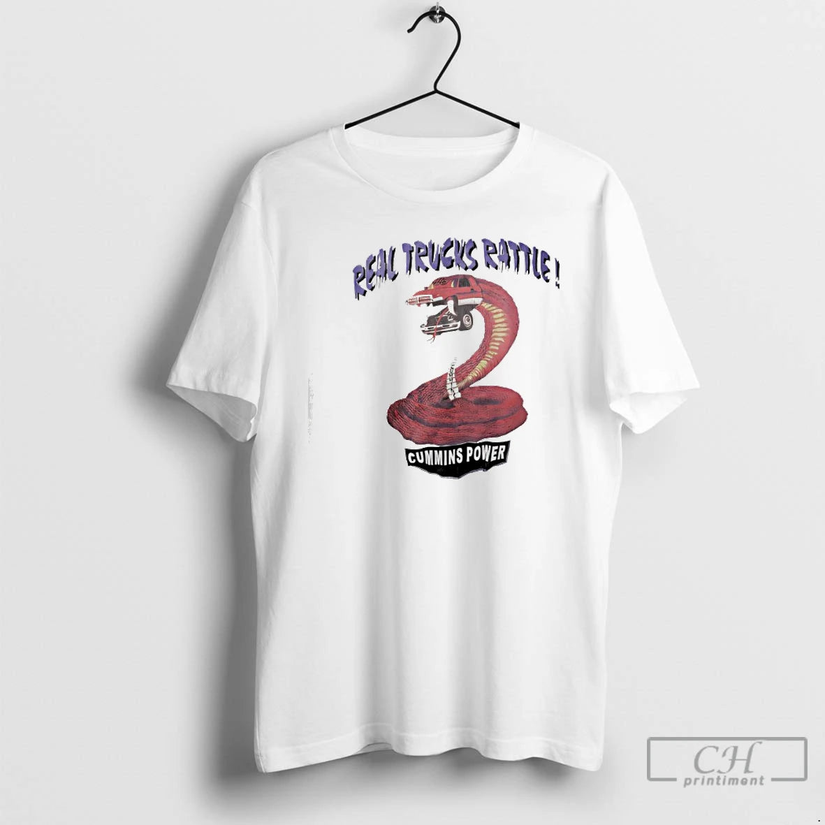 Classic Real Trucks Rattle Cummins Power T-Shirts, Hoodie, Sweatshirt | PureTeeCo.com
