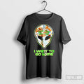 Classic Redneck Alien With Glow Always Alone I Want To Go Home T Shirts Sweater Hoodie, Sweatshirt | PureTeeCo.com