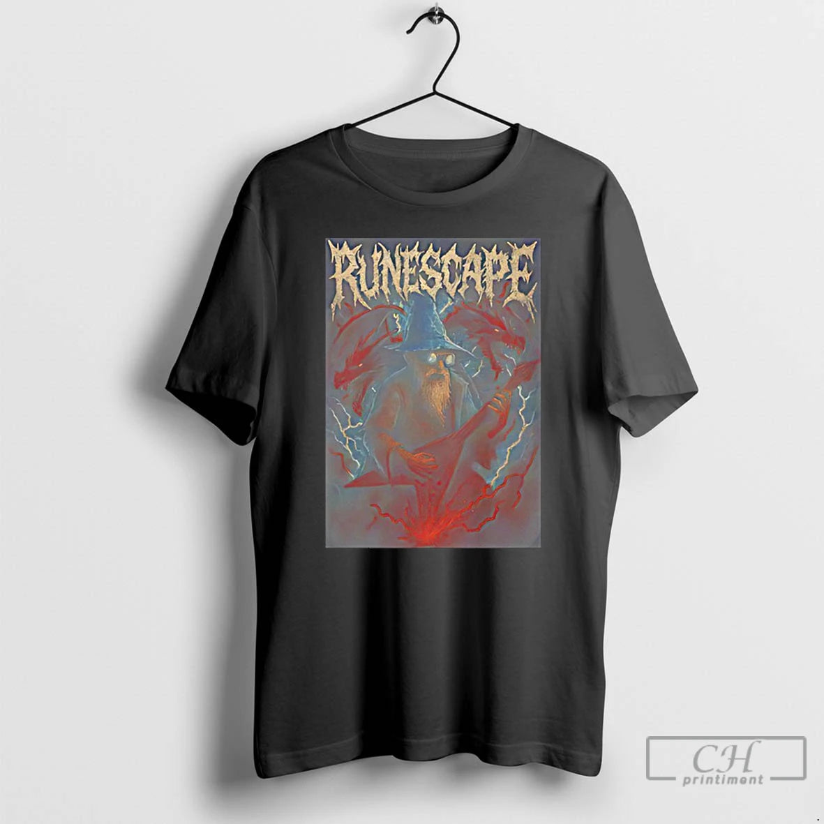 Classic Runescape Wizard T-Shirts, Hoodie, Sweatshirt | PureTeeCo.com