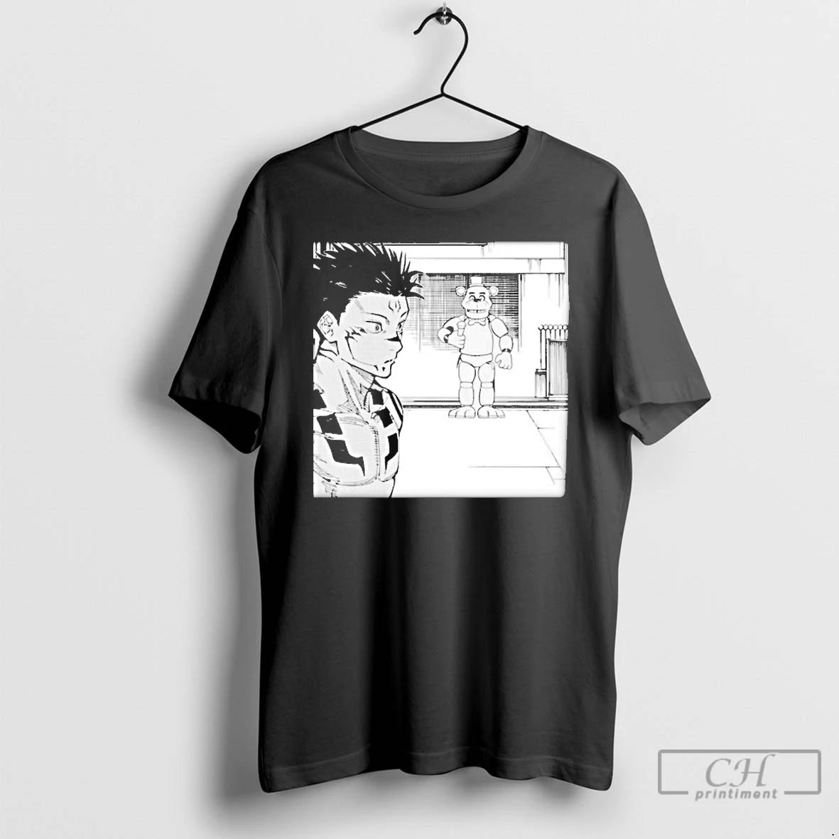 Classic Ryomen Sukuna Jujutsu Kaisen X Five Nights At Freddys T-Shirts, Hoodie, Sweatshirt | PureTeeCo.com