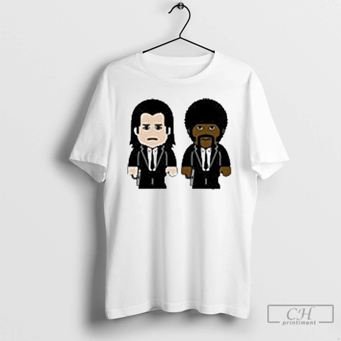 Classic Samuel L Jackson Pulp Fiction Jules And Vincent T-Shirts, Hoodie, Sweatshirt | PureTeeCo.com