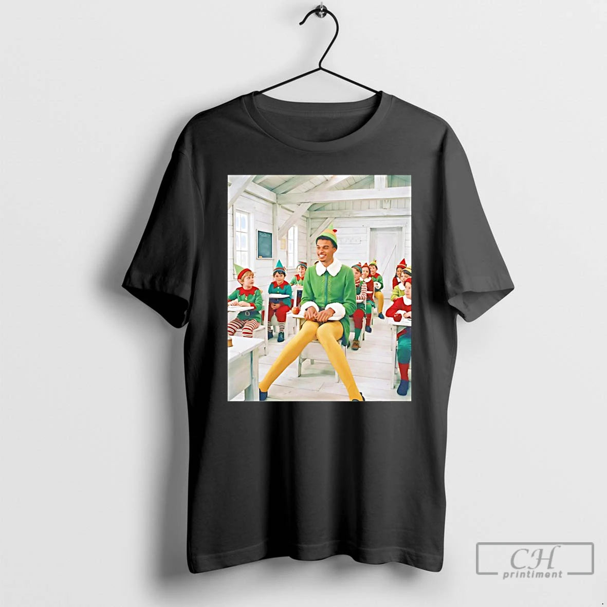 Classic San Antonio Spurs Victor Wembanyama Elf Graphic T-Shirts, Hoodie, Sweatshirt | PureTeeCo.com