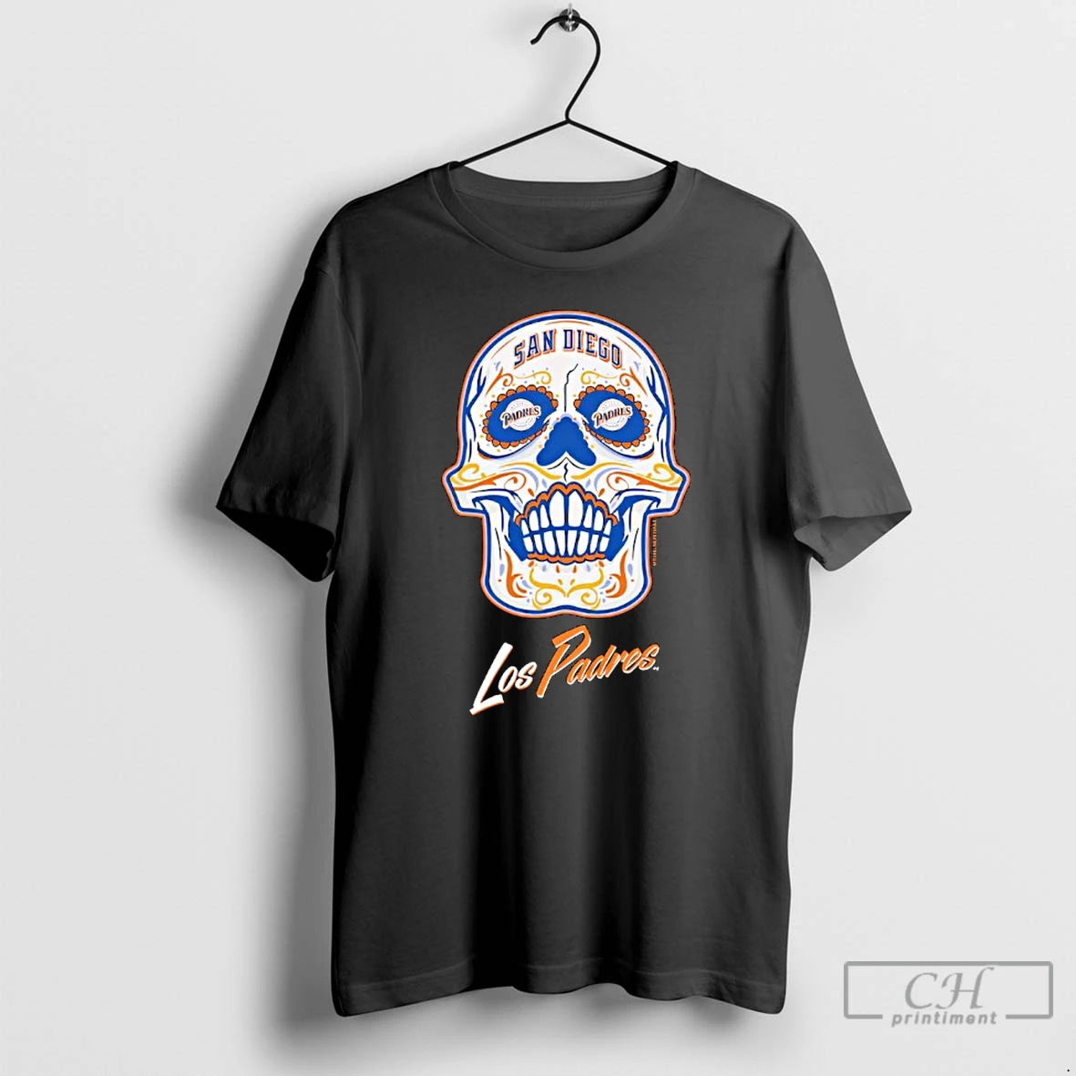 Classic San Diego Padres Mitchell Ness Sugar Skull T-Shirts, Hoodie, Sweatshirt | PureTeeCo.com