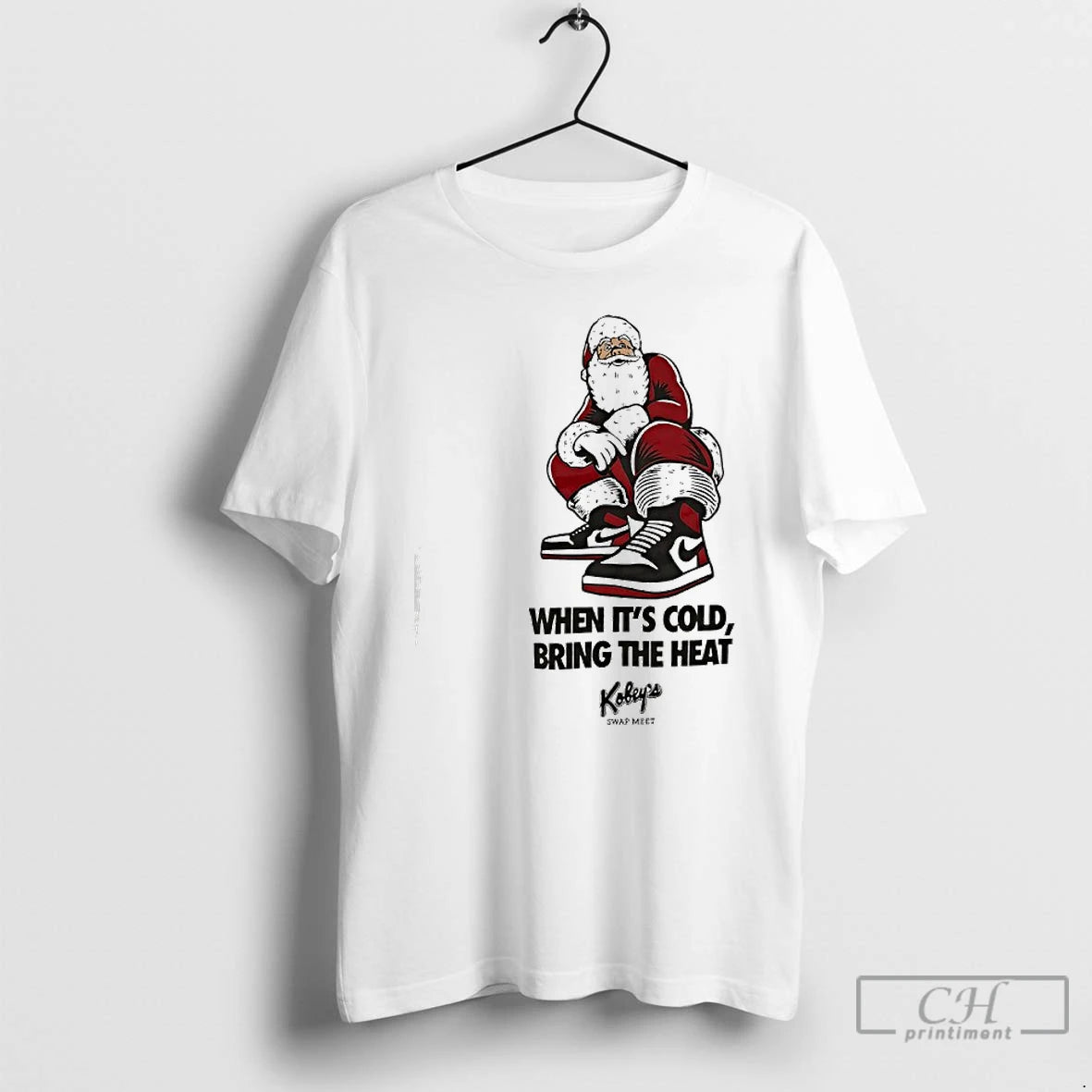 Classic Santa Claus When Its Cold Bring The Heat Swap Meet T-Shirts, Hoodie, Sweatshirt | PureTeeCo.com