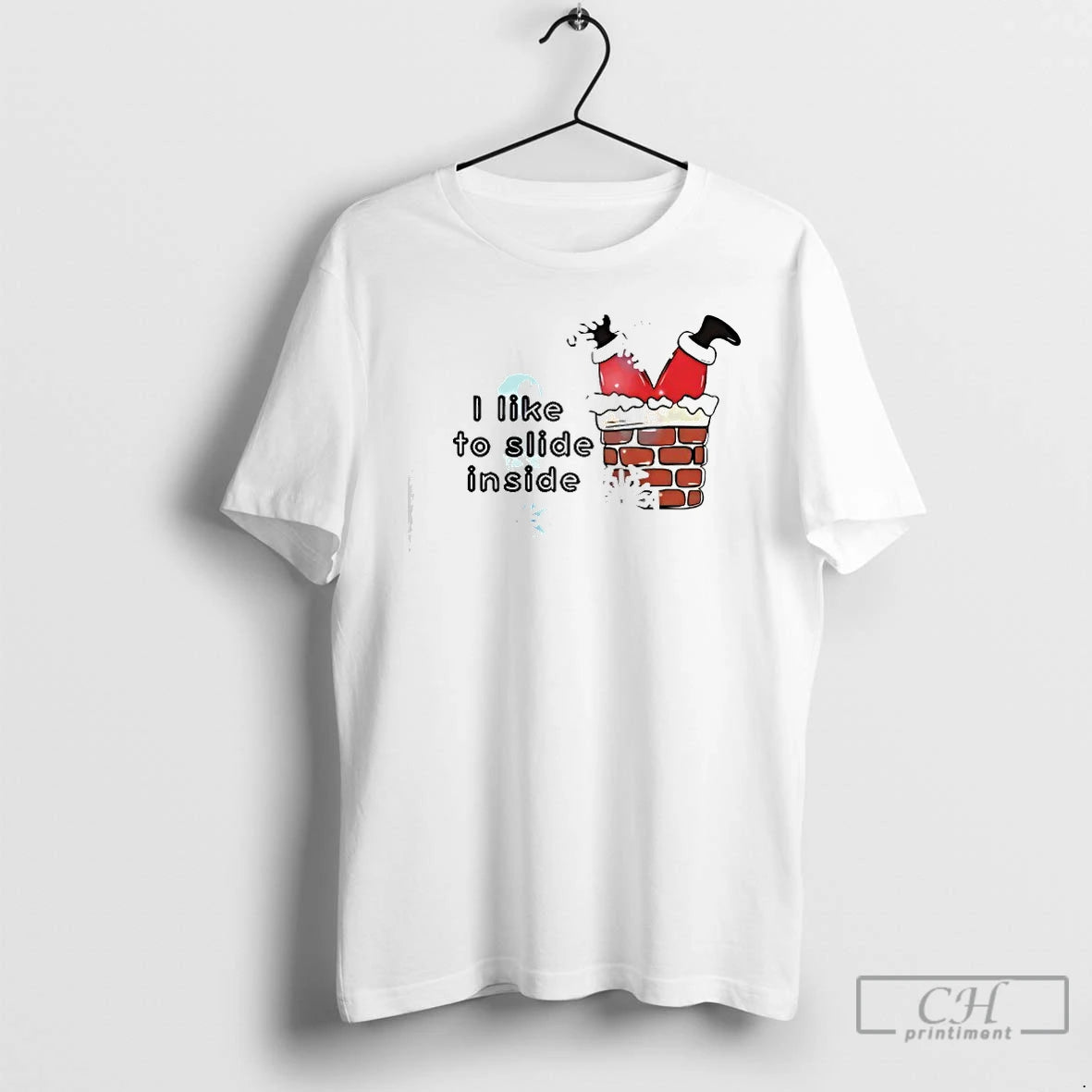 Classic Santa I Like To Slide Inside Christmas T-Shirts, Hoodie, Sweatshirt | PureTeeCo.com