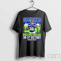 Classic Seahawks Overtime Thriller Against Rams 38 37 Victory T-Shirts, Hoodie, Sweatshirt | PureTeeCo.com