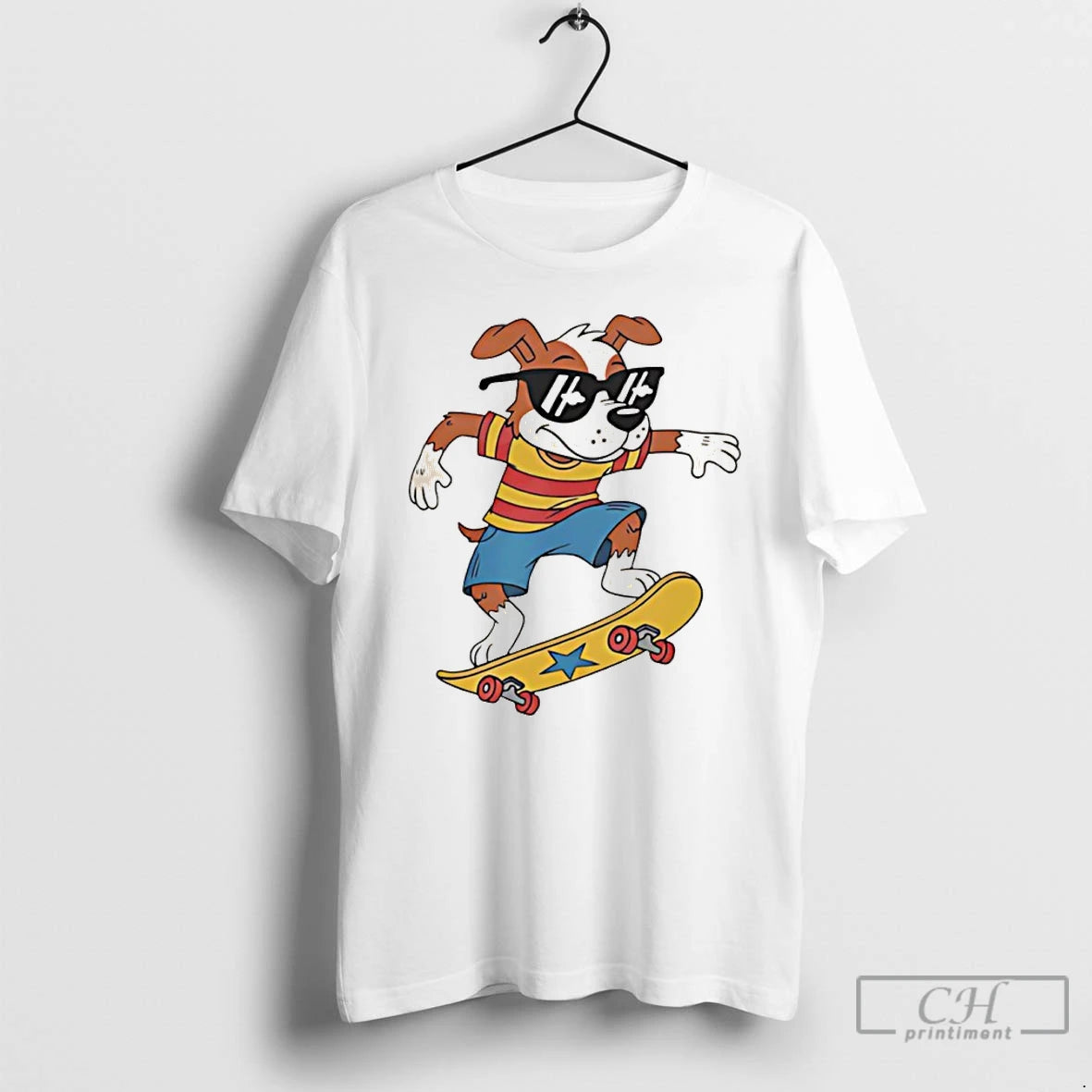 Classic Skateboarding Dog Cartoon T-Shirts, Hoodie, Sweatshirt | PureTeeCo.com
