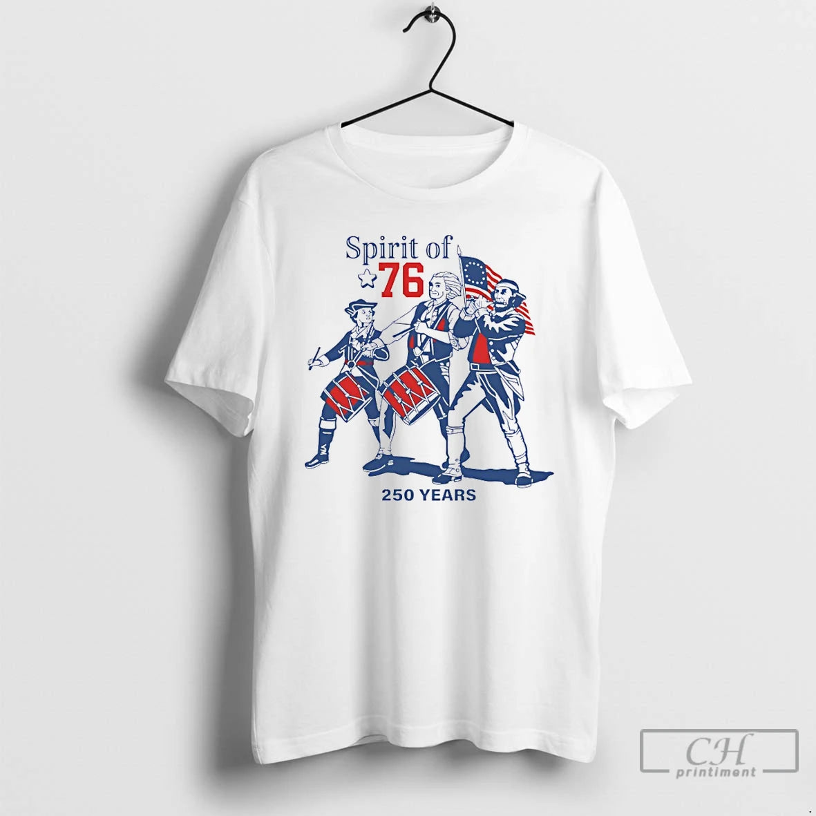 Classic Spirit Of 76 Usa 250 Years Independence Day
