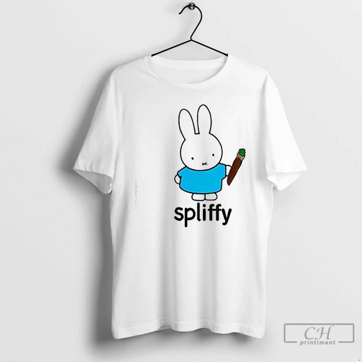 Classic Spliffy Bunny Graphic T-Shirts, Hoodie, Sweatshirt | PureTeeCo.com