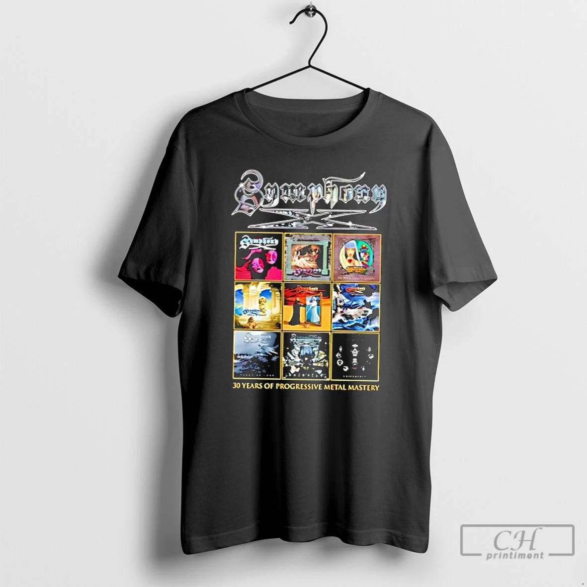Classic Symphony X Discography 30th Anniversary T-Shirts, Hoodie, Sweatshirt | PureTeeCo.com