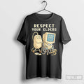 Classic Tech 404 Error Hilarious Respect Your Elders T-Shirts, Hoodie, Sweatshirt | PureTeeCo.com