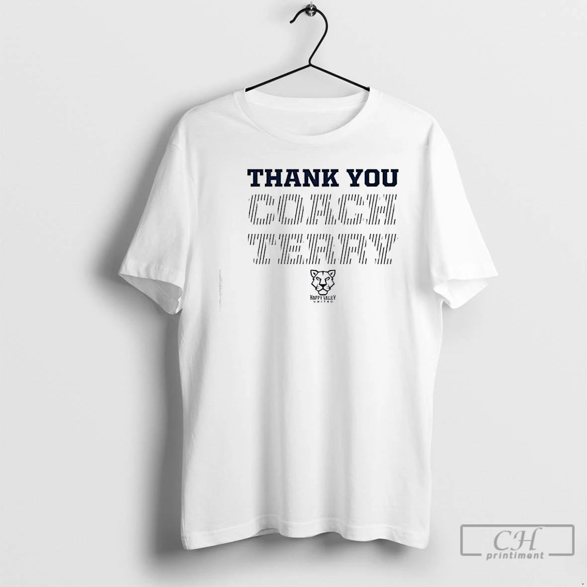 Classic Thank You Coach Terry Happy Valley United T-Shirts, Hoodie, Sweatshirt | PureTeeCo.com